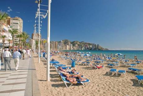 Estudio Playa Levante Benidorm Kültér fotó